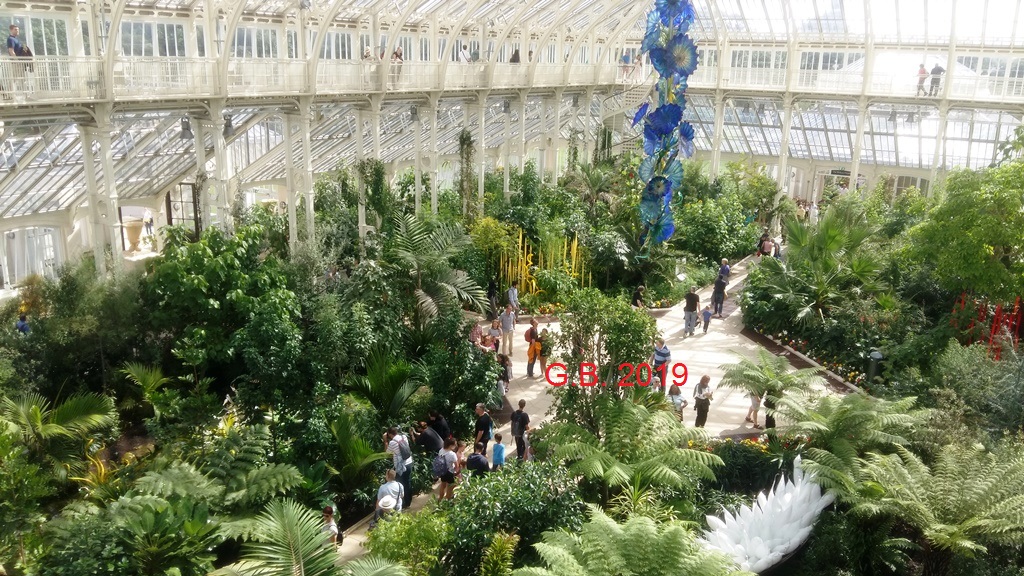 Figura 5: Balconata della Palm House (Fonte: foto dell'autore, 2019)